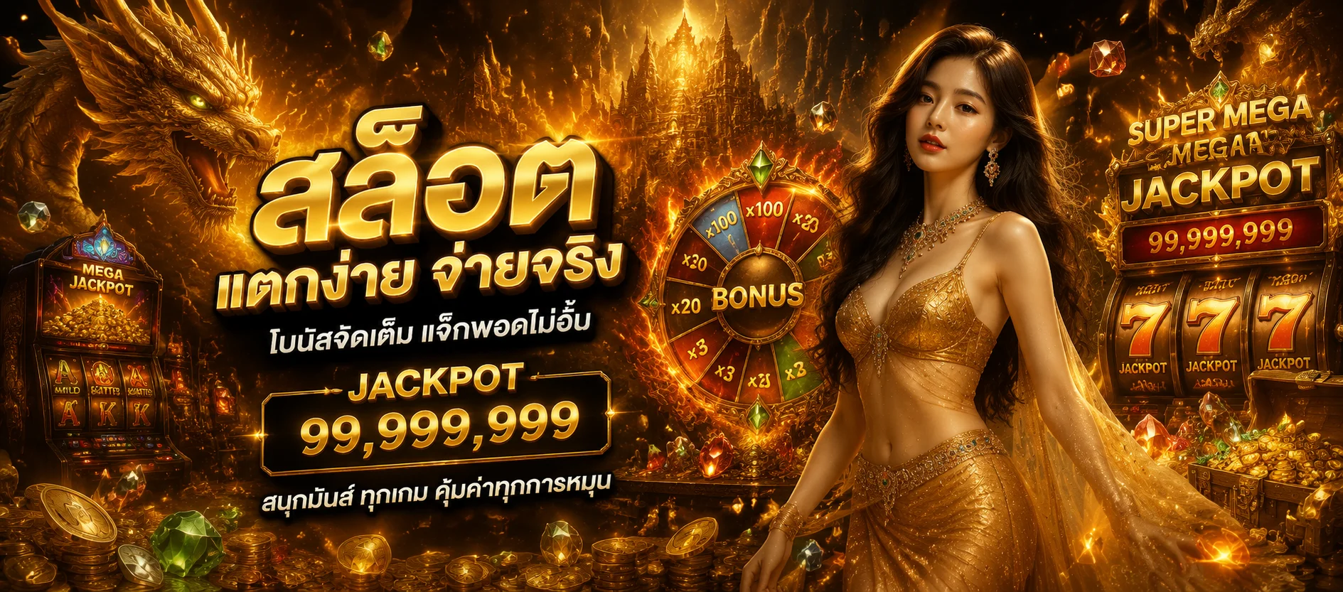รวมค่ายสล็อตออนไลน์เว็บตรง PG Pragmatic JILI บน SUPERSLOT WALLET